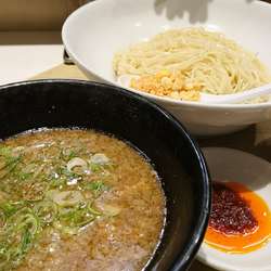 【昼】限定：博多細つけ麺 玄米黒酢仕立て