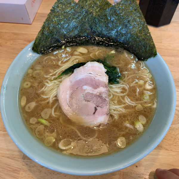 「醤油ラーメン大盛（細麺）」@横浜家系らーめん 玉家の写真
