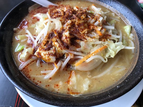 「辛し味噌野菜タンメン」@幸楽苑 川崎千年店の写真