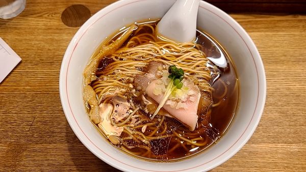 「軍鶏そば」@麺尊 RAGEの写真