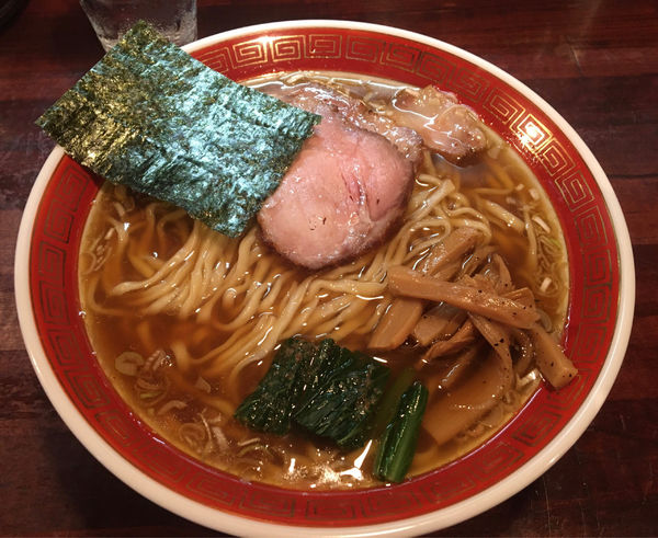 「醤油ラーメン　焼豚丼」@麺処 懐やの写真