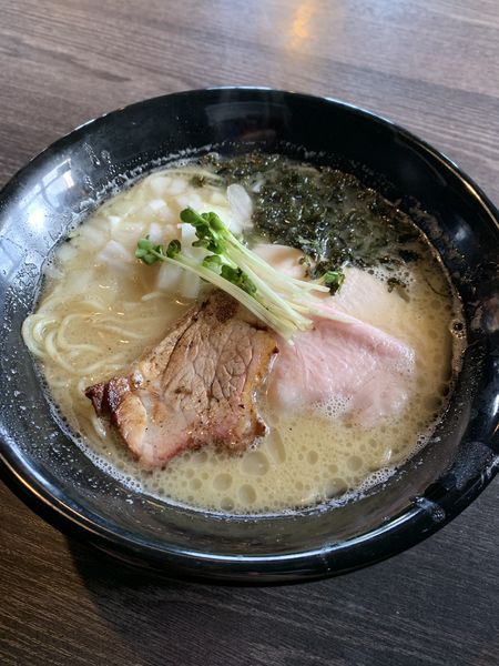 「鶏豚骨 白 750円」@麺双 架論の写真