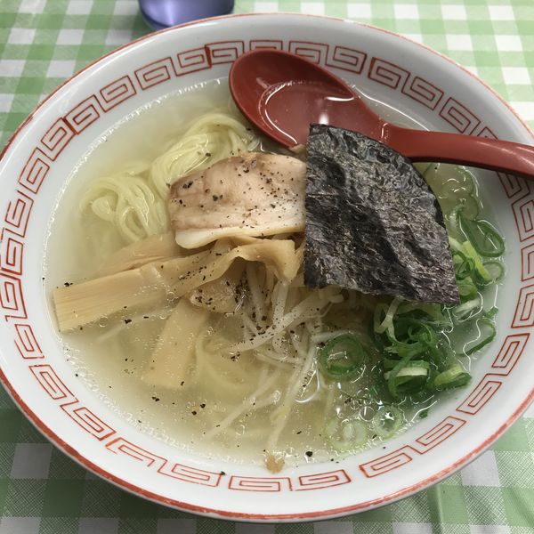 「【期間限定】塩ラーメン（￥430）」@都そば 梅田店の写真