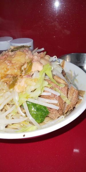 「ラーメン小汁無し」@ラーメン二郎 越谷店の写真