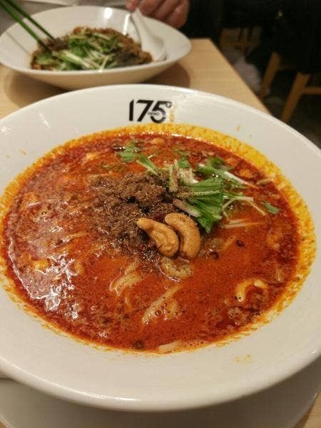 「汁あり担担麺」@175°DENO担担麺 TOKYOの写真