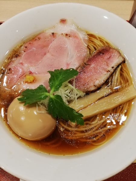 「紀州鴨そば」@燃えよ麺助の写真