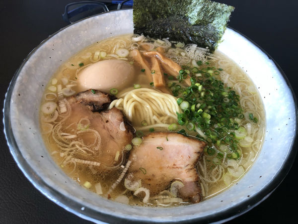 「塩らぁめん780円、味玉100円」@らぁめん きらりの写真