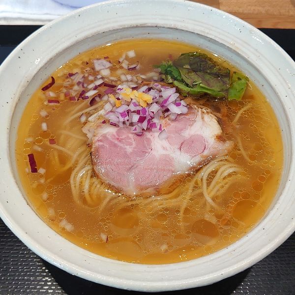 「鶏そば 白 770」@境逸品 鶏そば 山田屋の写真