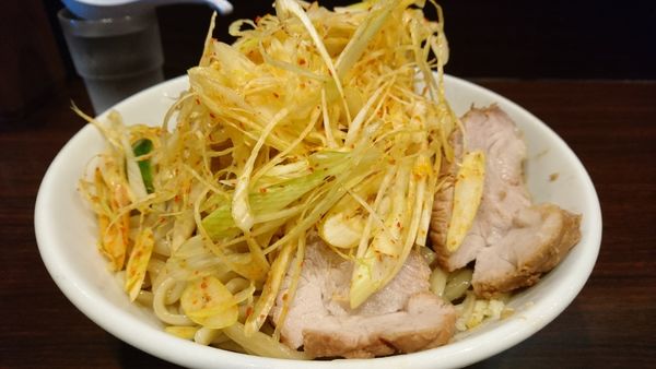 「【夜】冷し中華+ぴり辛ネギ」@ピコピコポンの写真