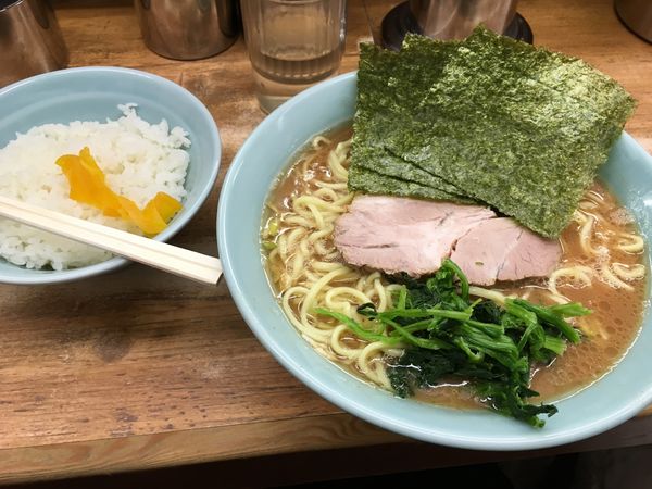 「ラーメン」@横浜ラーメン 武蔵家 志木店の写真