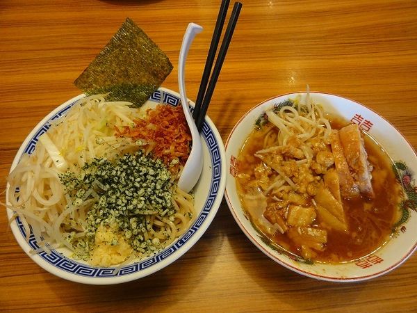 「つけ麺850円全増し　豚1枚120円」@びんびん豚の写真