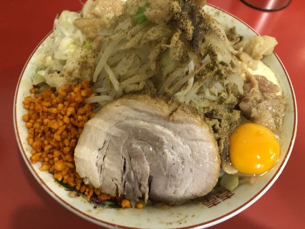 「まぜそば」@鷹の目 獨協大学前本店の写真