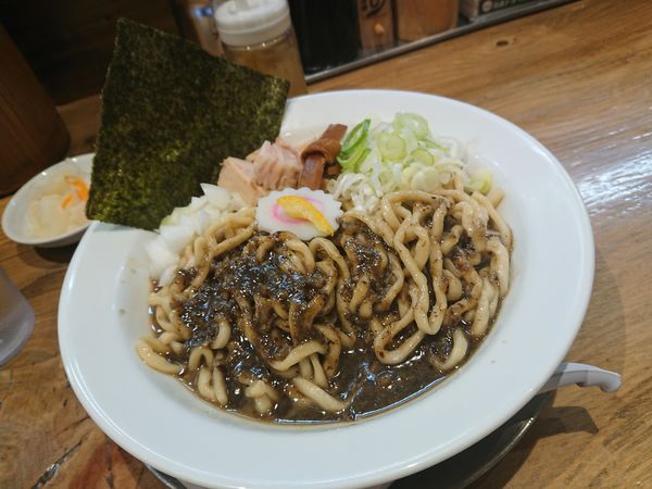 「限定 まぜぼし 800円」@中華そば ひらこ屋 㐂ぼしの写真