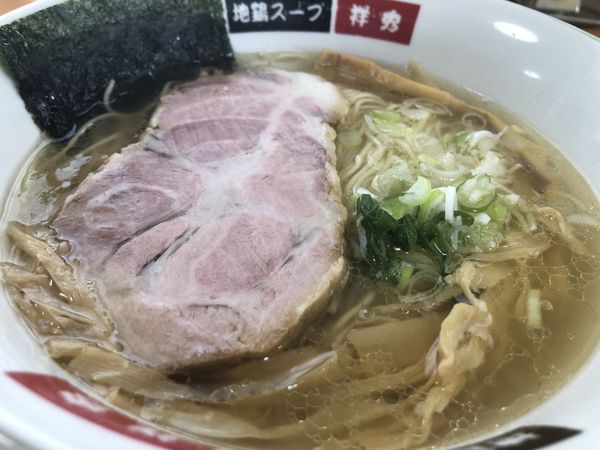 「塩ラーメン」@地鶏中華そば 祥秀の写真