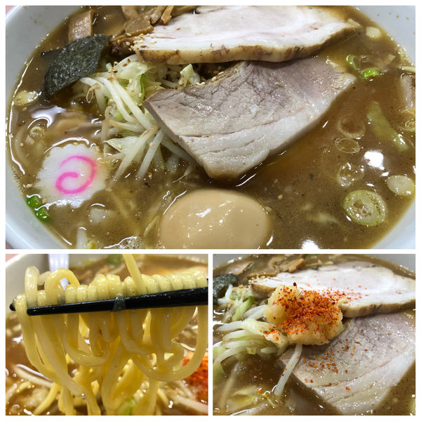 「中華そば小 700円 チャーシュー300円 野菜 120円」@所沢大勝軒の写真