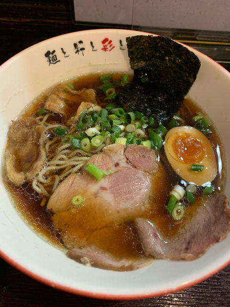 「清澄濃口醤油らーめん」@麺屋 彩々 昭和町本店の写真