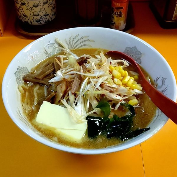 「ねぎ味噌ラーメン＋バター」@熊ぼっこの写真
