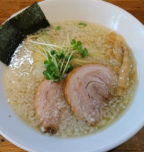 「塩ラーメンこってり」@ラーメン 一樹の写真