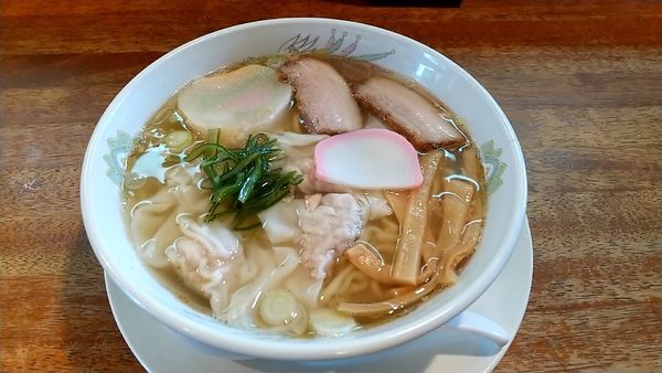 「わんたんめん（塩）（７００円）」@多摩利屋の写真