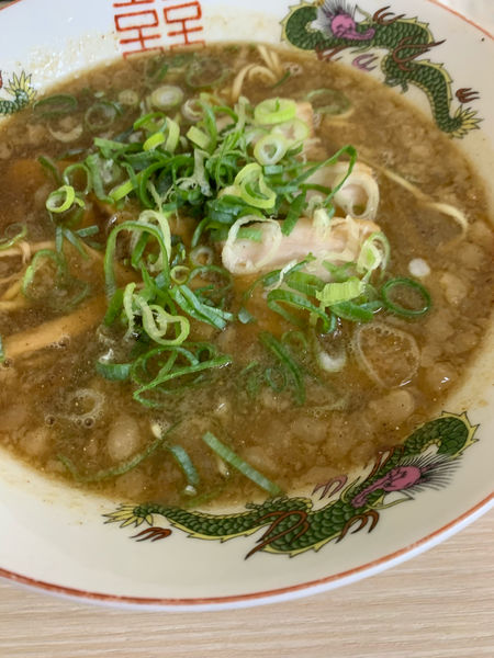 「尾道中華そば　670円➕替え玉120円」@中華そば 棗の写真