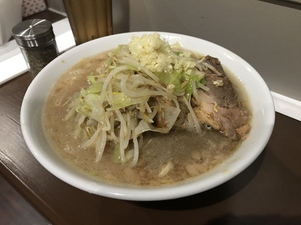 「破 ポン酢ニンニク入り 1020円」@麺屋のスたの写真