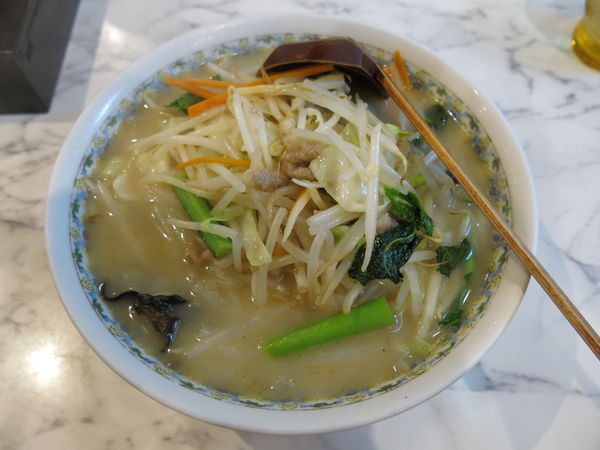 「タンメン：750円」@中華料理 雁川の写真