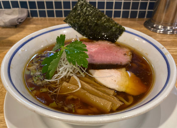 「中華そば(醤油)850円他」@手打式超多加水麺 ののくらの写真