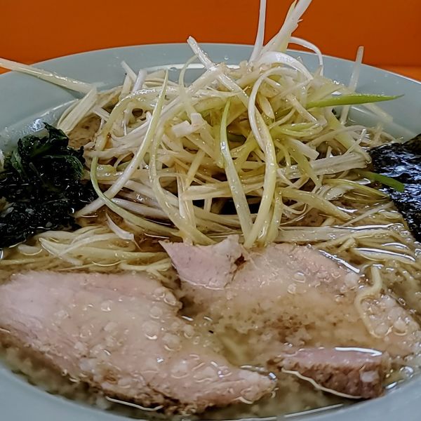 「ネギラーメン並」@ラーメンショップ 椿 小川店の写真