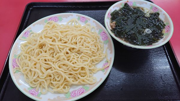 「つけ麺ワカメ入り　７５０円」@丸長 つくば店の写真
