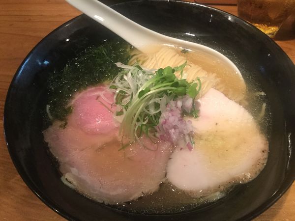 「【本日限定】焼きアゴ塩SOBA(¥800)」@麺処 源玄の写真