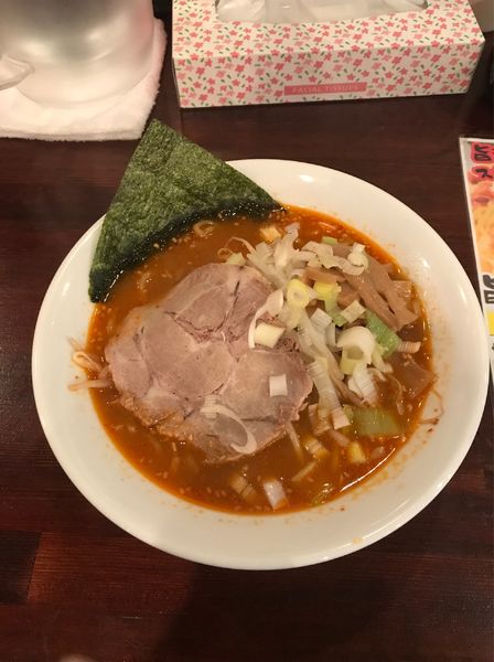 「カラジャンラーメン」@北海道ラーメン 荒川みそ大将の写真