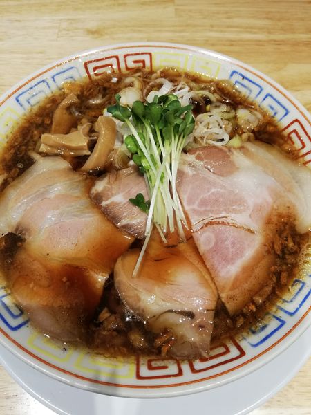 「サバ醤油そば」@サバ6製麺所 阪急梅田店の写真