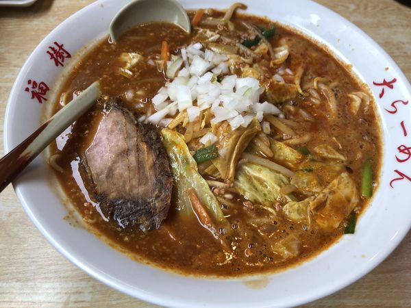 「味噌カレーらーめん（大盛）」@大らーめん 福籠の写真