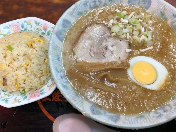 「半チャーハンセット」@環七土佐っ子ラーメン 池袋店の写真