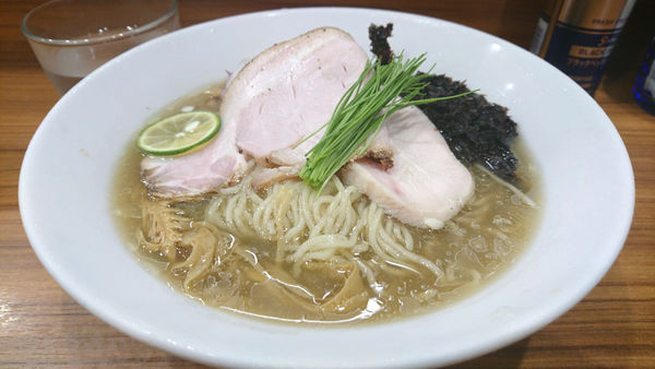 「【昼】鯵と伊吹いりこの冷やしそば」@中華そば 西川の写真