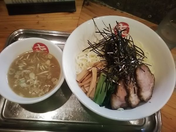 「【限定】つけそば（特濃・大）」@中華そば まるきの写真