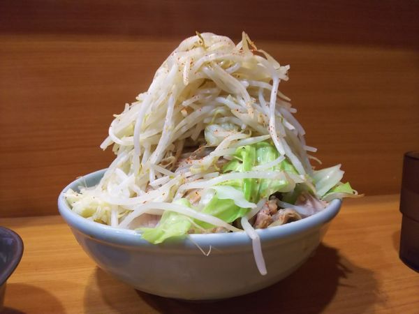 「プチ二郎(ブタマシ不可)」@ラーメン二郎 八王子野猿街道店2の写真