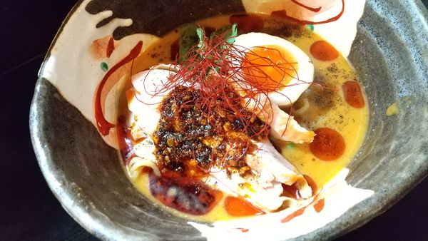 「【期間限定】よだれ鶏の冷し担々麺860円」@麺’s BAR 〆一の写真