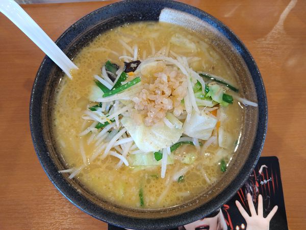 「味噌野菜たんめんこってり」@幸楽苑 上泉店の写真