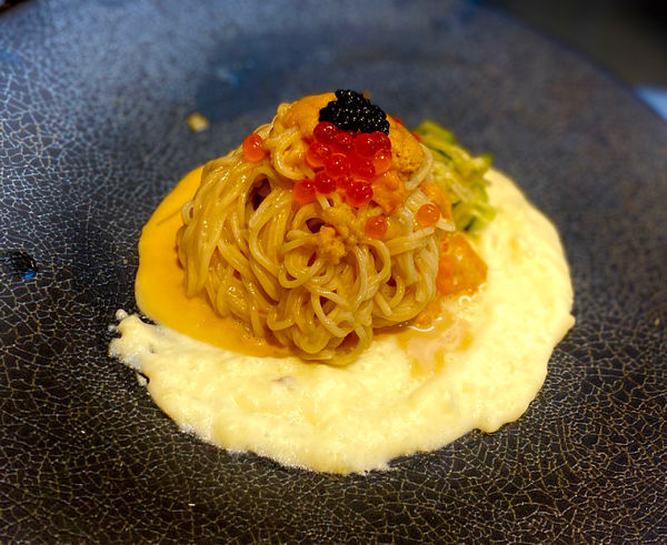 「雲丹そば」@柴崎亭の写真