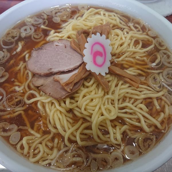 「ラーメン大盛800円(硬め、濃いめ)」@赤坂味一の写真