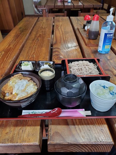 「かつ丼セット」@そば匠 春の写真