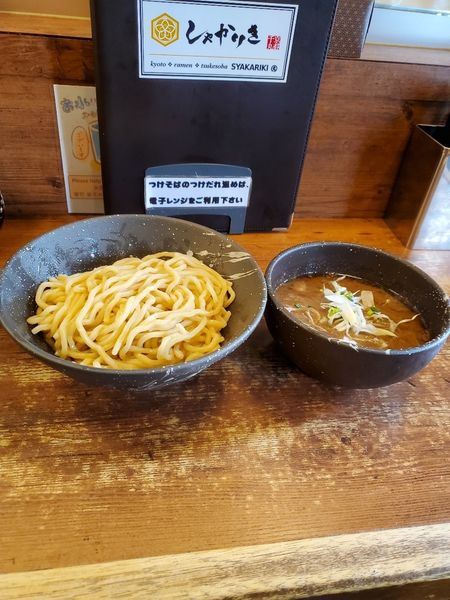 「超濃厚つけそば」@京都千丸 麺屋しゃかりき 本店の写真
