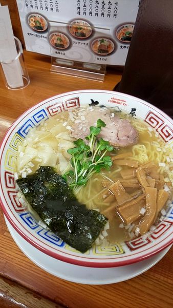「海老塩ワンタン」@ちばき屋 葛西店の写真