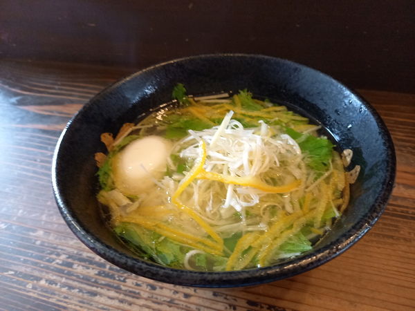 「ゆず塩らーめん」@らーめん工房 海の写真