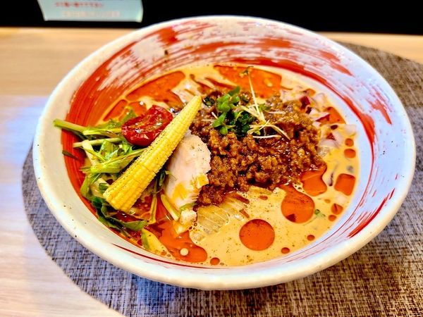 「えびと豆乳の冷製たんたんめん」@えびそば 緋彩の写真