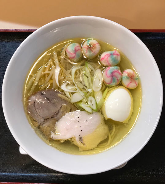 「淡鶏　しお味」@麺魂 さまろの写真