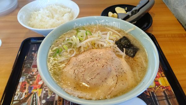 「(期間限定)EPISODE1背脂の覚醒７９０円」@らあめん花月嵐 久保稲荷店の写真