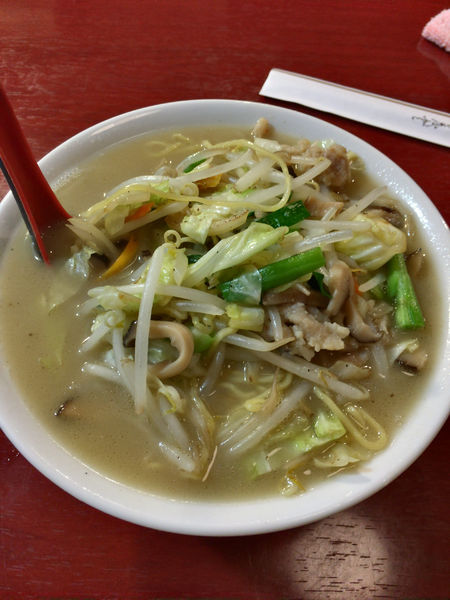 「タンメン」@中国家常菜 香酒縁 荻窪店の写真