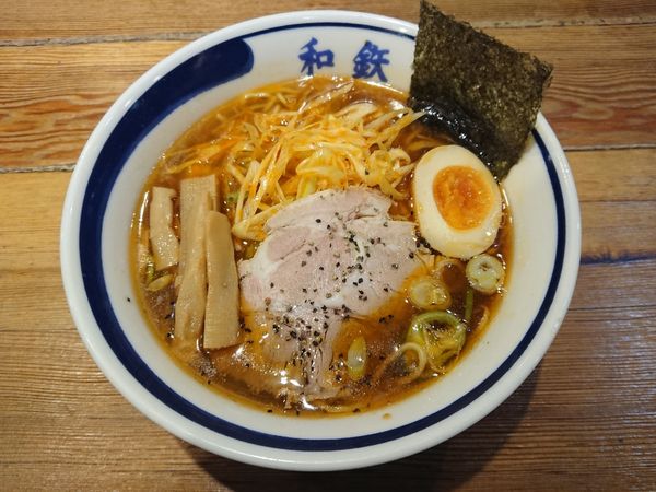 「辛ねぎ中華そば」@和風ラーメン 和鉄の写真